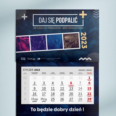 Kalendarz ścienny 2023